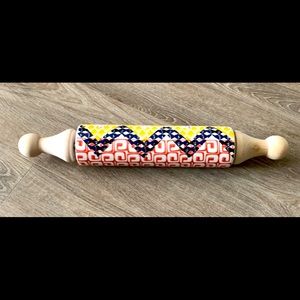 ‼️SOLD ‼️ Anthropology ceramic rolling pin